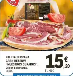 E.Leclerc Guia - paleta serrana gran reserva oferta