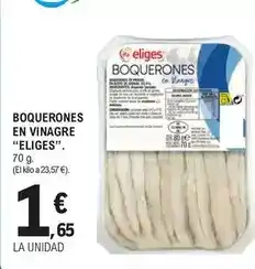 E.Leclerc Eliges - boquerones en vinagre oferta