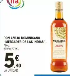 E.Leclerc Mercader - ron añejo dominicano oferta