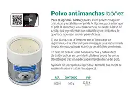 Setter Bakio Polvo antimanchas ibonez oferta