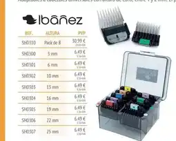 Setter Bakio Ibanez - recalces metalicos oferta