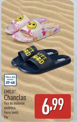 ALDI Emoji chanclas oferta