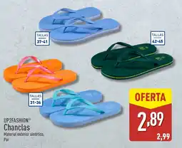 ALDI UP2FASHION Chanclas oferta
