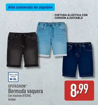ALDI Up2fashion bermuda vaquera oferta