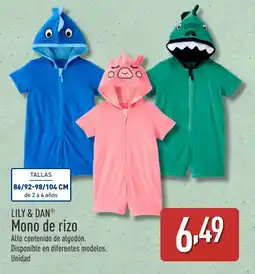 ALDI Lily & dan mono de rizo oferta