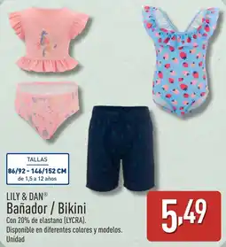 ALDI Lily & dan bañador / bikini oferta