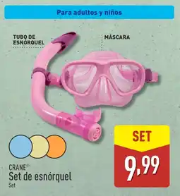 ALDI CRANE Set de esnórquel oferta
