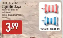 ALDI HOME CREATION Cojín de playa oferta