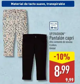 ALDI UP2FASHION Pantalón capri oferta