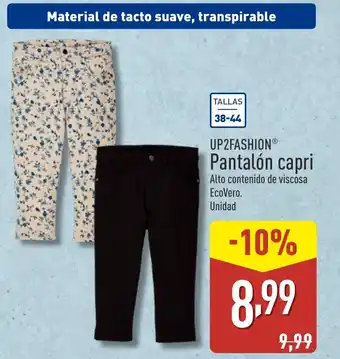 ALDI UP2FASHION Pantalón capri oferta