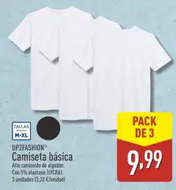 ALDI UP2FASHION Camiseta básica oferta