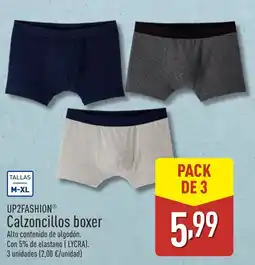 ALDI UP2FASHION Calzoncillos boxer oferta