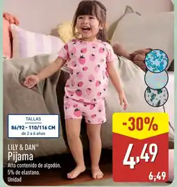ALDI LILY & DAN Pijama oferta