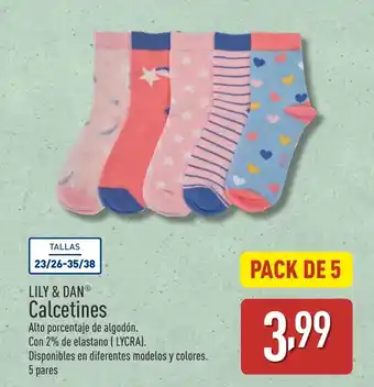 ALDI LILY & DAN Calcetines oferta