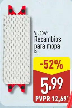 ALDI VILEDA Recambios para mopa oferta