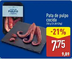 ALDI Pata de pulpo cocida oferta