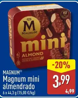 ALDI MAGNUM Magnum mini almendrado oferta