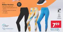 Lidl CRIVIT Mallas técnicas oferta