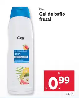 Lidl CIEN Gel de baño frutal oferta