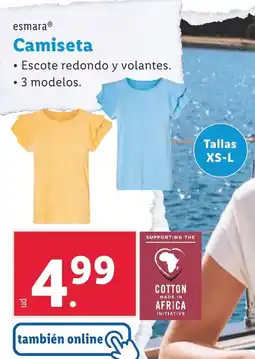 Lidl ESMARA Camiseta oferta