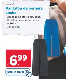 Lidl ESMARA Pantalón de pernera ancha oferta