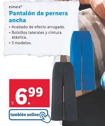 Lidl ESMARA Pantalón de pernera ancha oferta