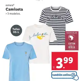 Lidl ESMARA Camiseta oferta