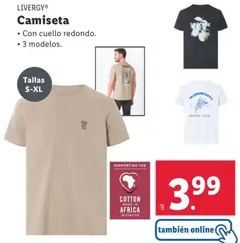 Lidl LIVERGY Camiseta oferta