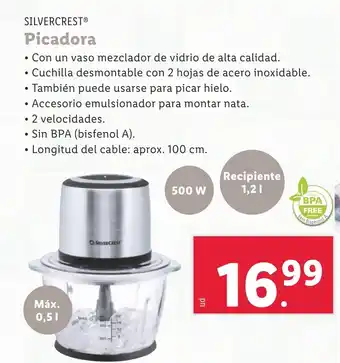 Lidl SILVERCREST Picadora oferta