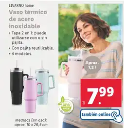 Lidl LIVARNO HOME Vaso térmico oferta