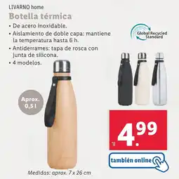 Lidl LIVARNO HOME Botella térmica oferta