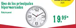 Lidl Reloj de pared oferta