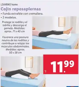 Lidl LIVARNO HOME Cojín reposapiernas oferta