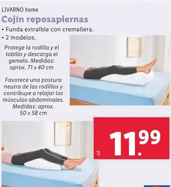 Lidl LIVARNO HOME Cojín reposapiernas oferta