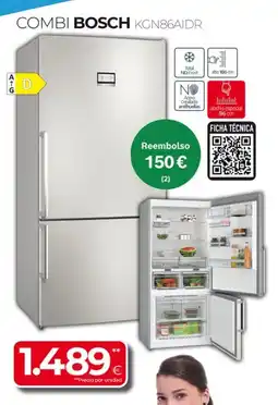 Tien 21 BOSCH Combi kgn86aidr oferta