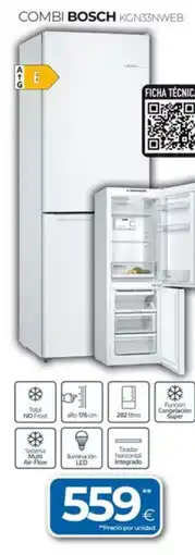 Tien 21 BOSCH Combi kgn33nweb oferta