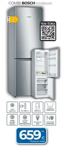 Tien 21 BOSCH Combi kgn36nlea oferta