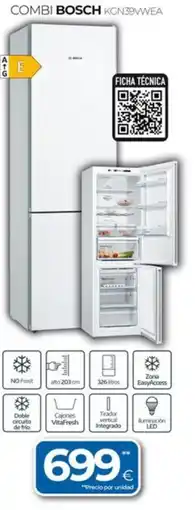 Tien 21 BOSCH Combi kgn39vwea oferta