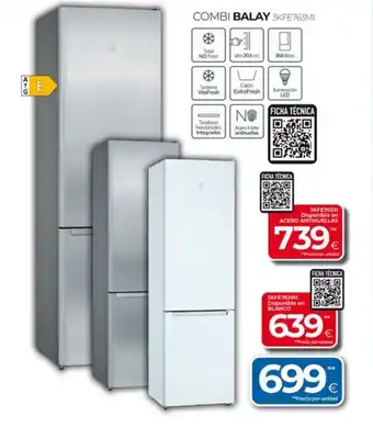 Tien 21 BALAY Combi 3kfe763mi oferta