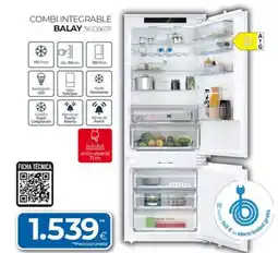 Tien 21 BALAY Combi integrable 3kid967f oferta