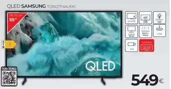 Tien 21 SAMSUNG Qled tq55q7f4auxxc oferta
