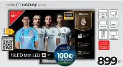 Tien 21 HISENSE Miniled 6507q oferta