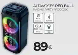 Tien 21 RED BULL Altavoces oferta