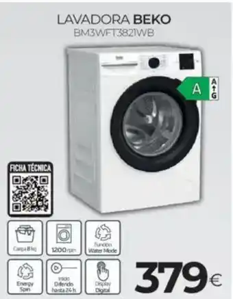 Tien 21 BEKO Lavadora bm3wft3821wb oferta