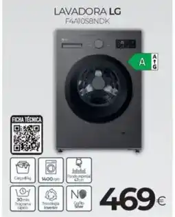 Tien 21 LG Lavadora F4A10S8NDK oferta