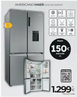 Tien 21 HAIER Americano sh5creh209mp oferta