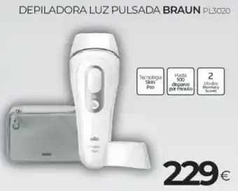 Tien 21 BRAUN Depiladora luz pulsada pl3020 oferta