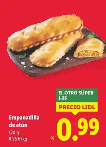Lidl Empanadilla de atún oferta