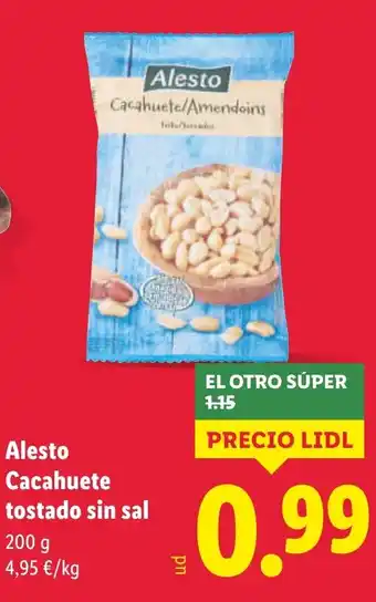 Lidl ALESTO Cacahuete/Amendoins oferta