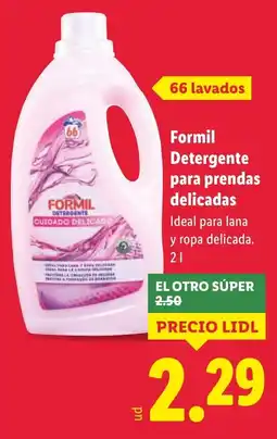 Lidl FORMIL Detergente para prendas delicadas oferta